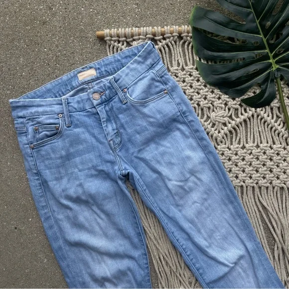 Mother Denim Size 24 - The Looker Ankle Zip Jeans - Picture 3 of 10